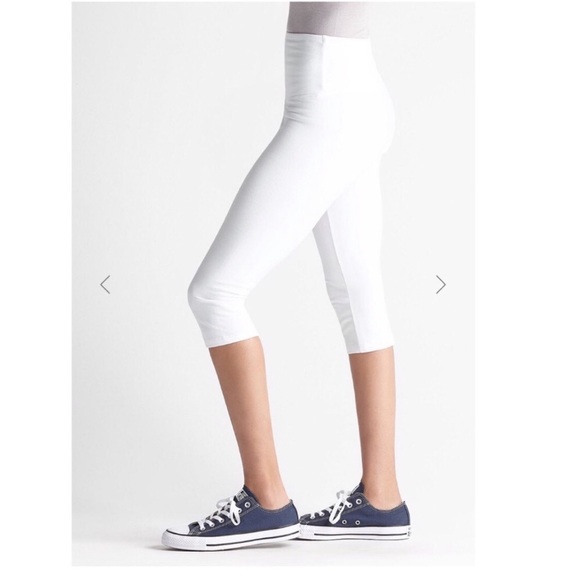 Talia Capri Cotton Stretch Shaping Legging white NWT size small - Picture 3 of 13